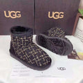 Kids Chanel-Style Snow Boots — Chic Black | New Arrival | In Stock