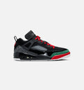 Jordan Spizike Low - Men's Lifestyle Sneaker (Black/Classic Green/White/Varsity Red)