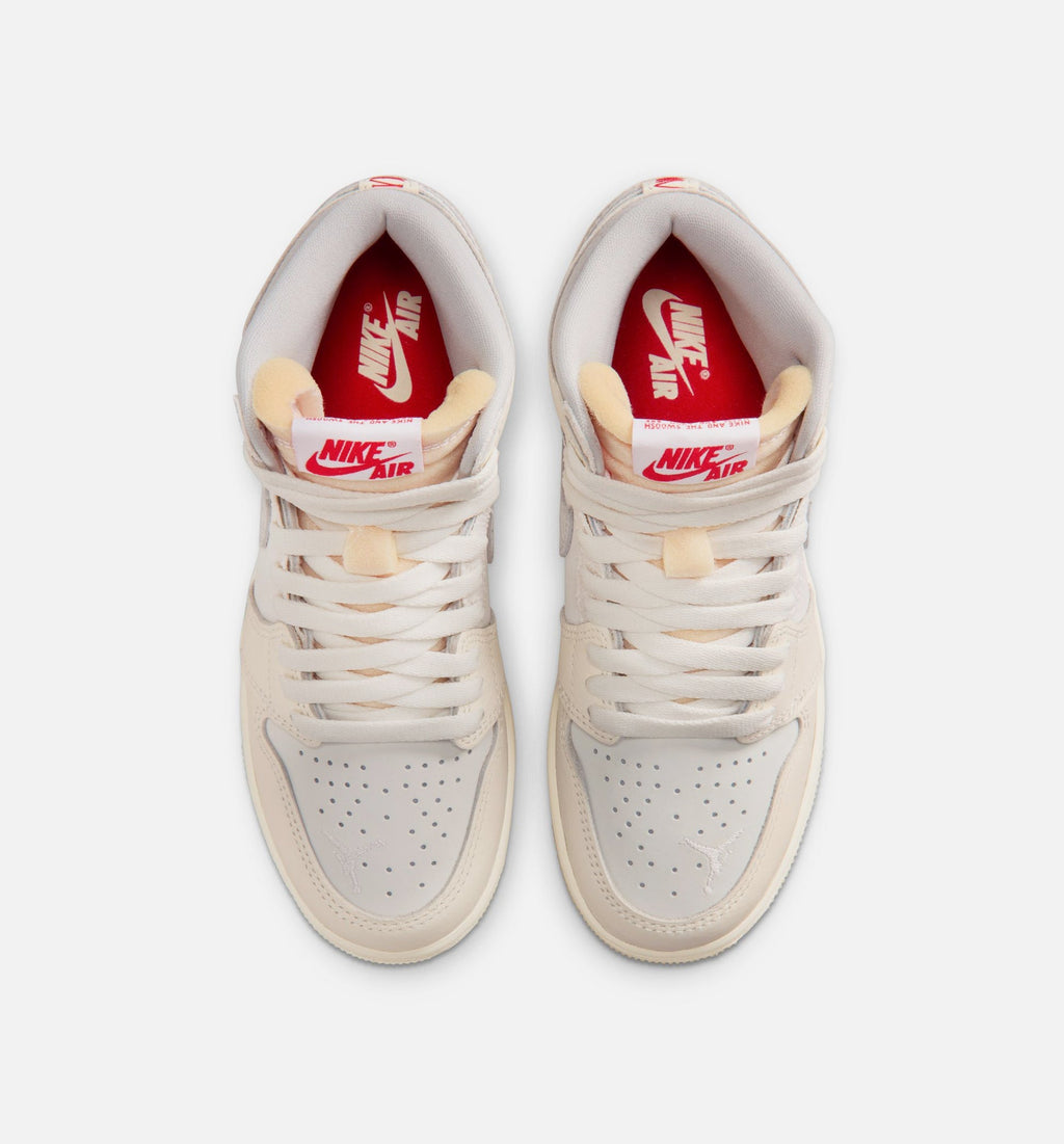 Air Jordan 1 Retro High OG Sail Grade School – Sail/University Red/Pale Ivory/Coconut Milk/Phantom