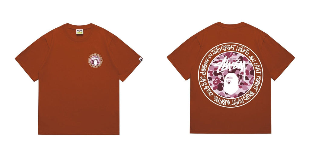 BAPE Light Circular Graphic Short-Sleeve T-Shirt