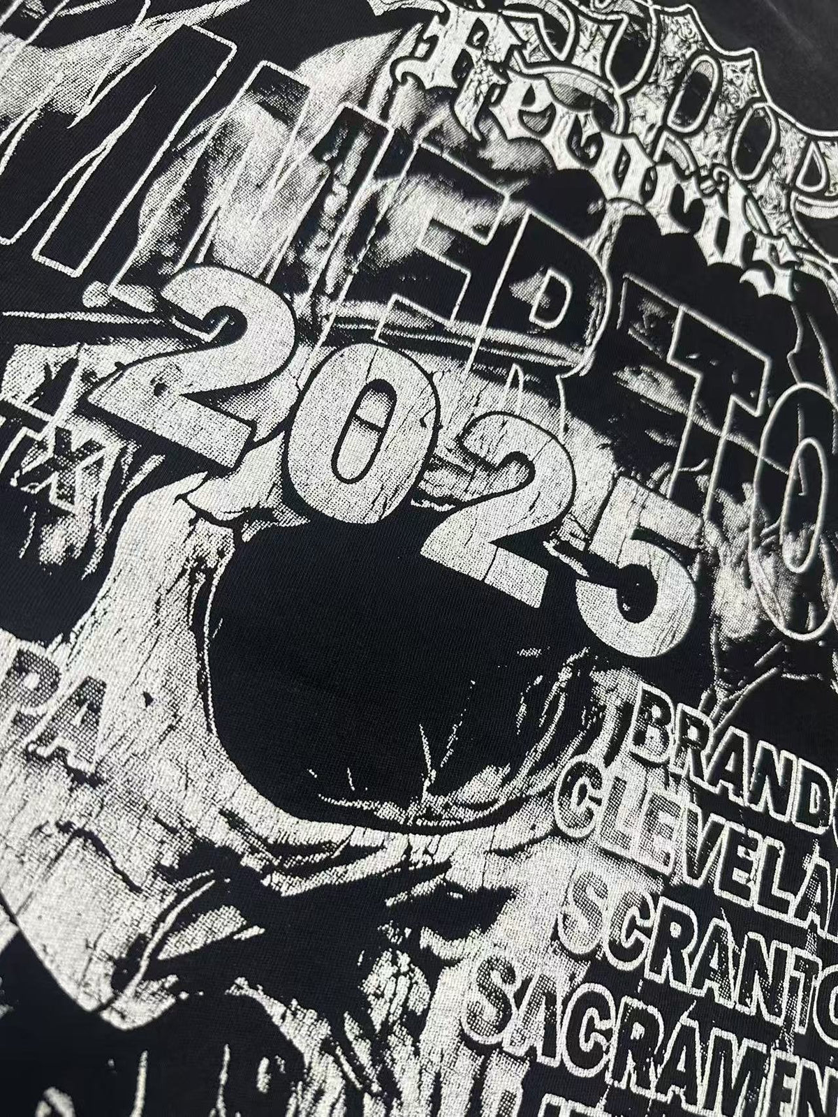 Godspeed Summer Tour 2025 Skull Graphic T-Shirt