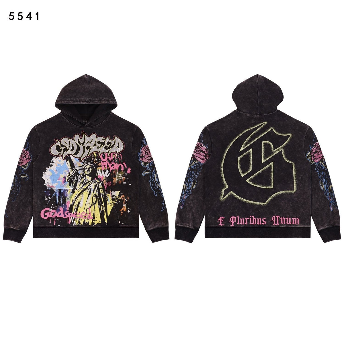 Godspeed E Pluribus Unum Graphic Hoodie