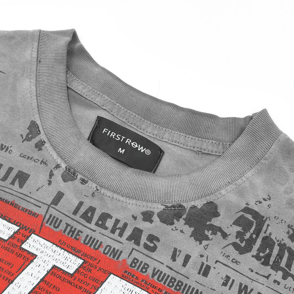 FIRST ROW Breaking News Venom Kills Graphic T-Shirt