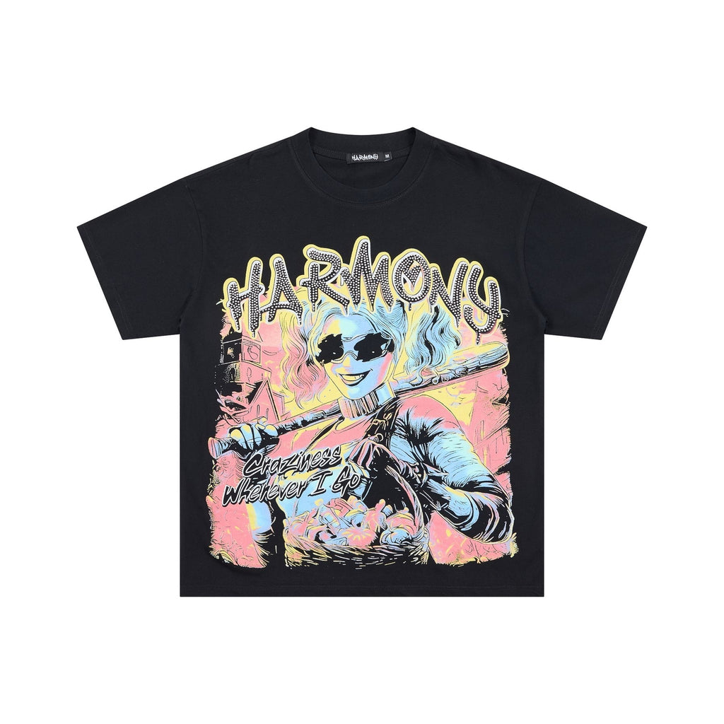 Harmony Craziness Wherever I Go Graphic T-Shirt