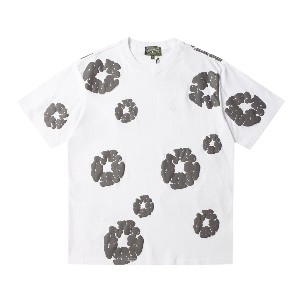 DENIM TEARS All-Over Floral Cloud Graphic T-Shirt
