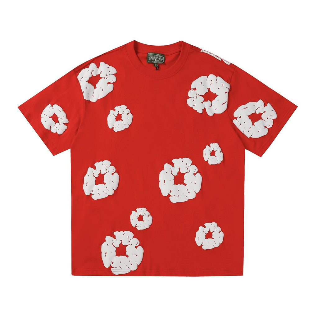 DENIM TEARS All-Over Floral Cloud Graphic T-Shirt