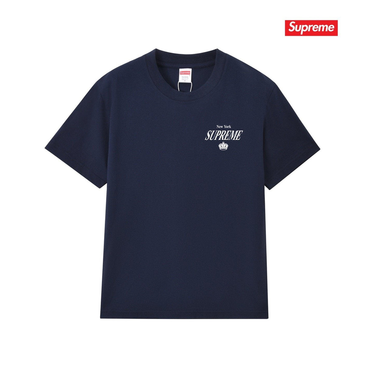 Supreme Front Chest and Back Graphic T-Shirt