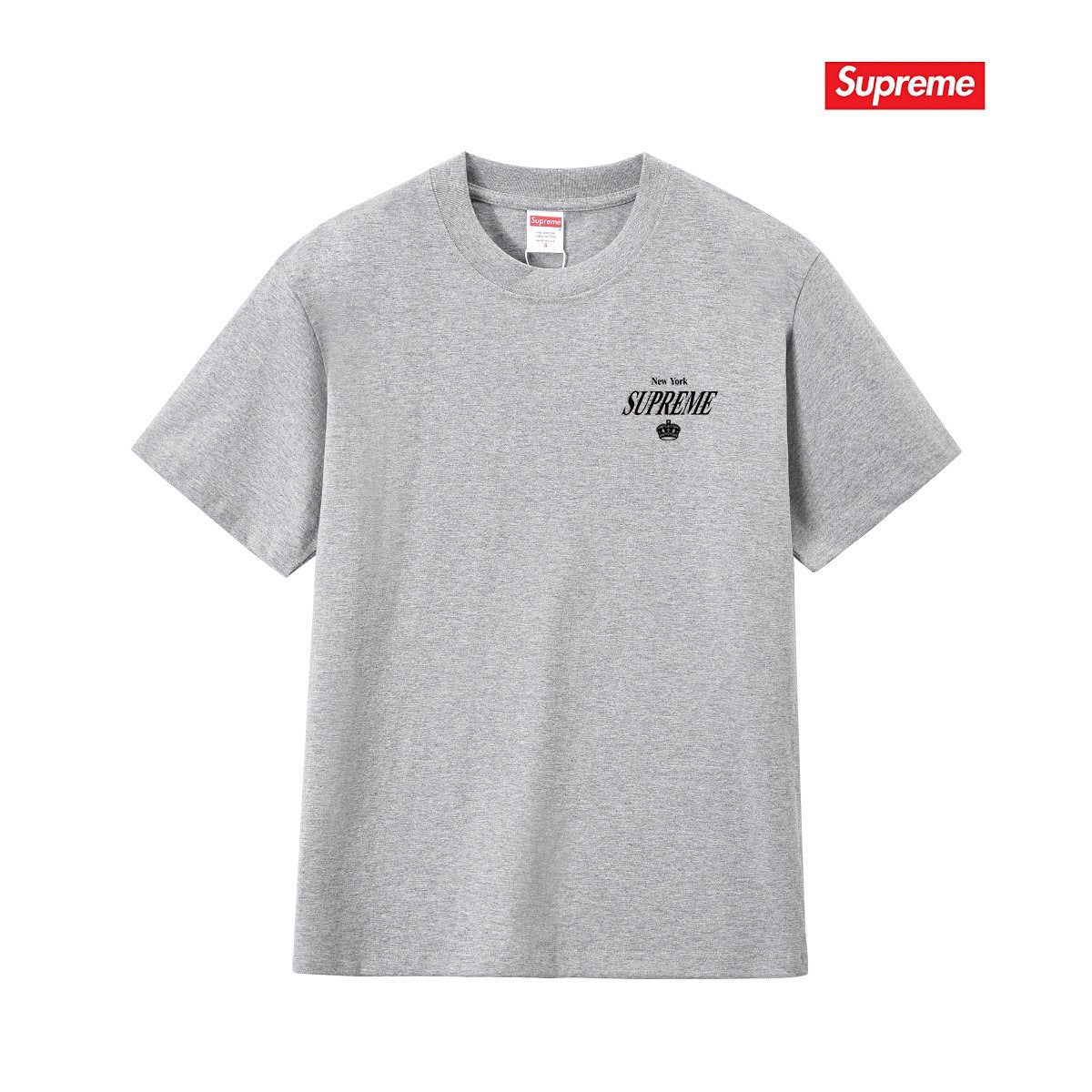 Supreme Front Chest and Back Graphic T-Shirt
