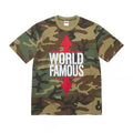 Supreme World Famous Camo Graphic T-Shirt