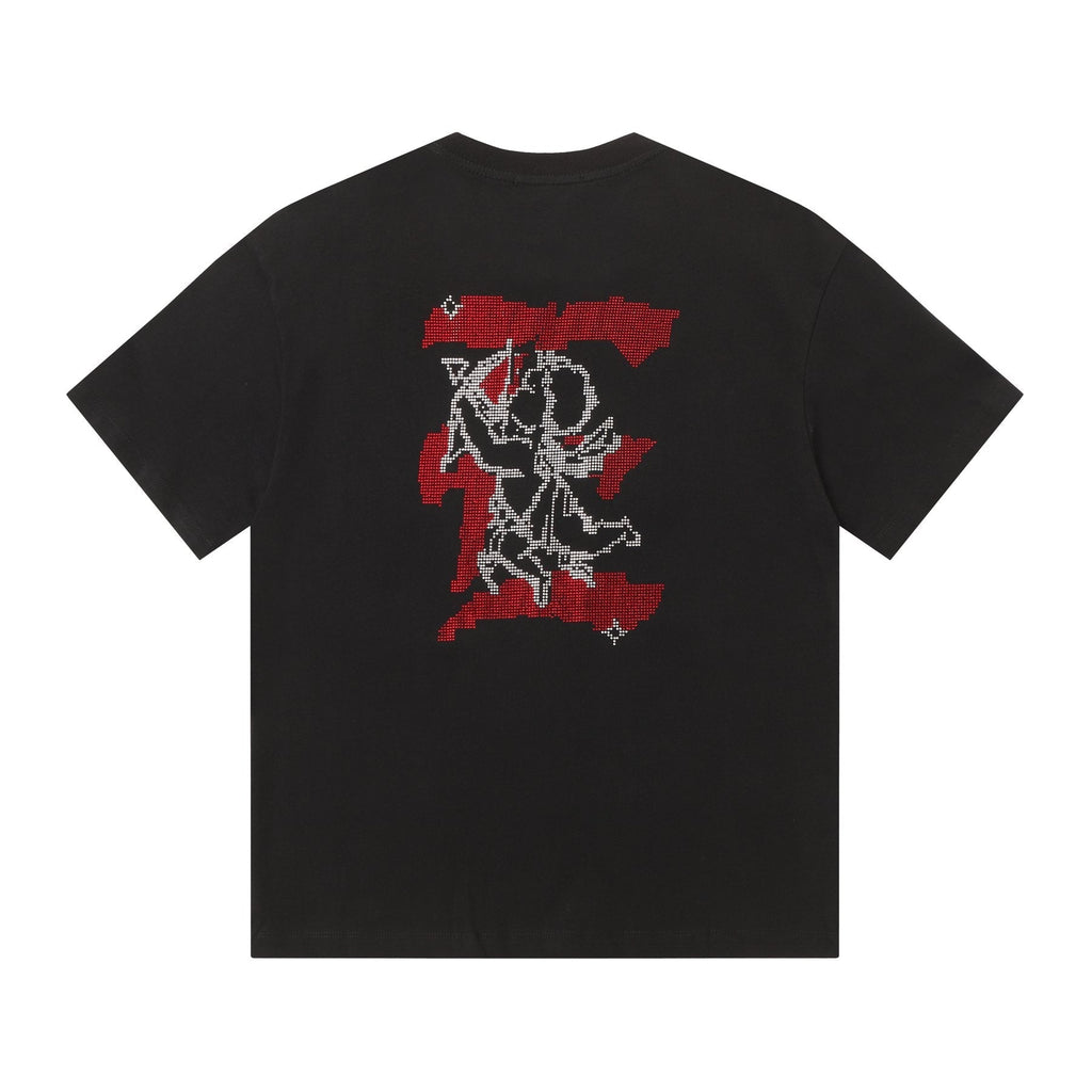 MIXED EMOTION Heart Graphic Short-Sleeve T-Shirt