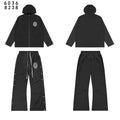 SAINT Vanity Patch Hooded Jacket & Snap-Pant Matching Set