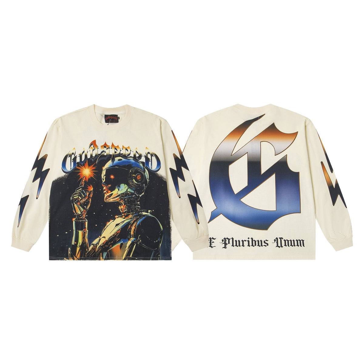 Godspeed E Pluribus Unum Washed Long-Sleeve T-Shirt
