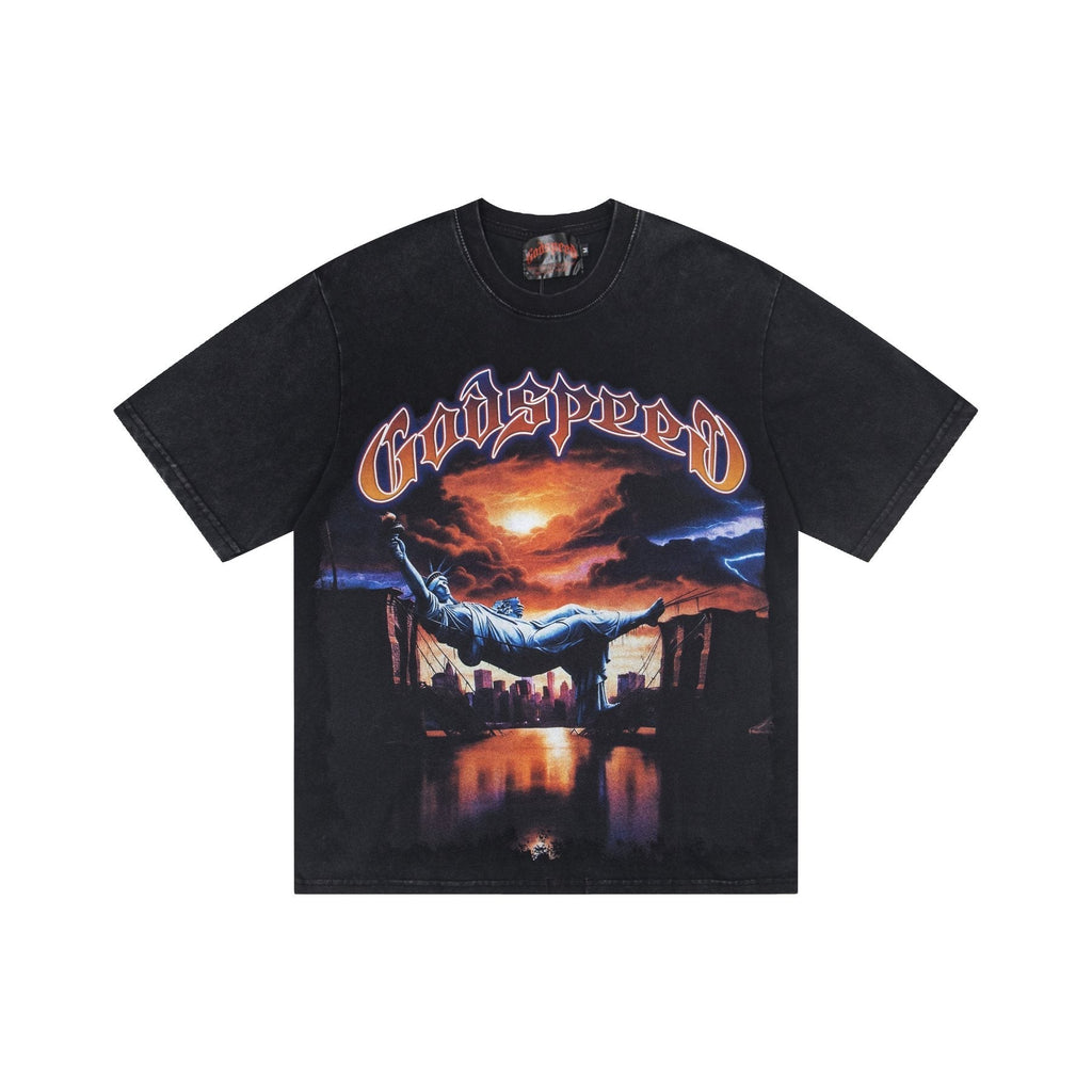 Godspeed Out of Many One Short-Sleeve Graphic T-Shirt