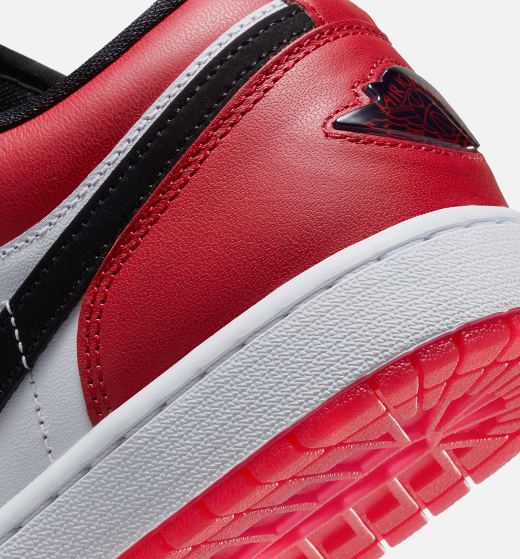 Air Jordan 1 Low SE Men's Lifestyle Shoes - White Varsity Red Black