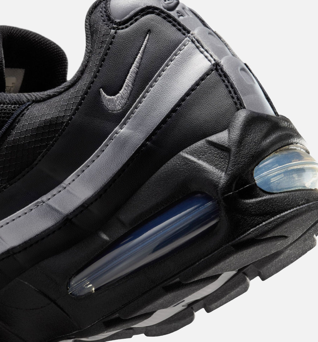 Nike Air Max 95 Big Bubble OG Reflective Accents Men's Shoes - Black/White/Metallic Silver