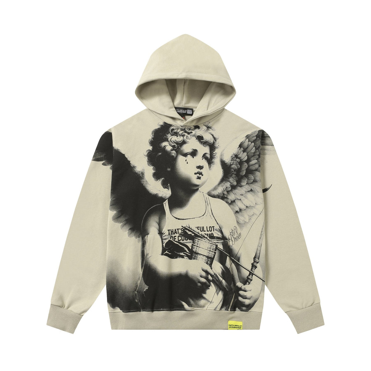 THAT'S A AWFUL LOT OF COUGH SYRUP Angel Graphic Hoodie