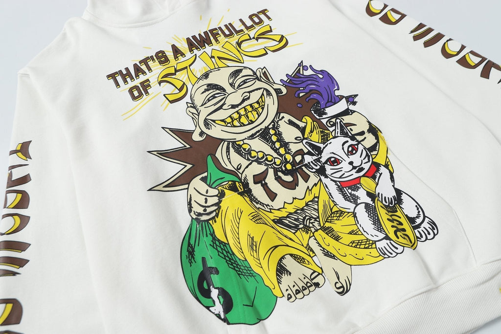 THAT'S A AWFUL LOT OF COUGH SYRUP Stings Character Graphic Hoodie