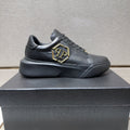 Philipp Plein Men's Black Gold-Accent Sneakers