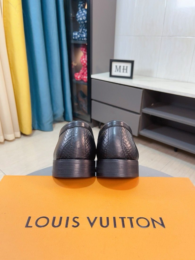 Louis Vuitton Black Tassel Loafers