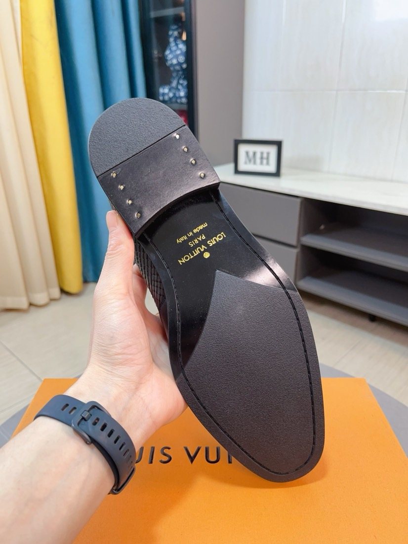 Louis Vuitton Black Tassel Loafers