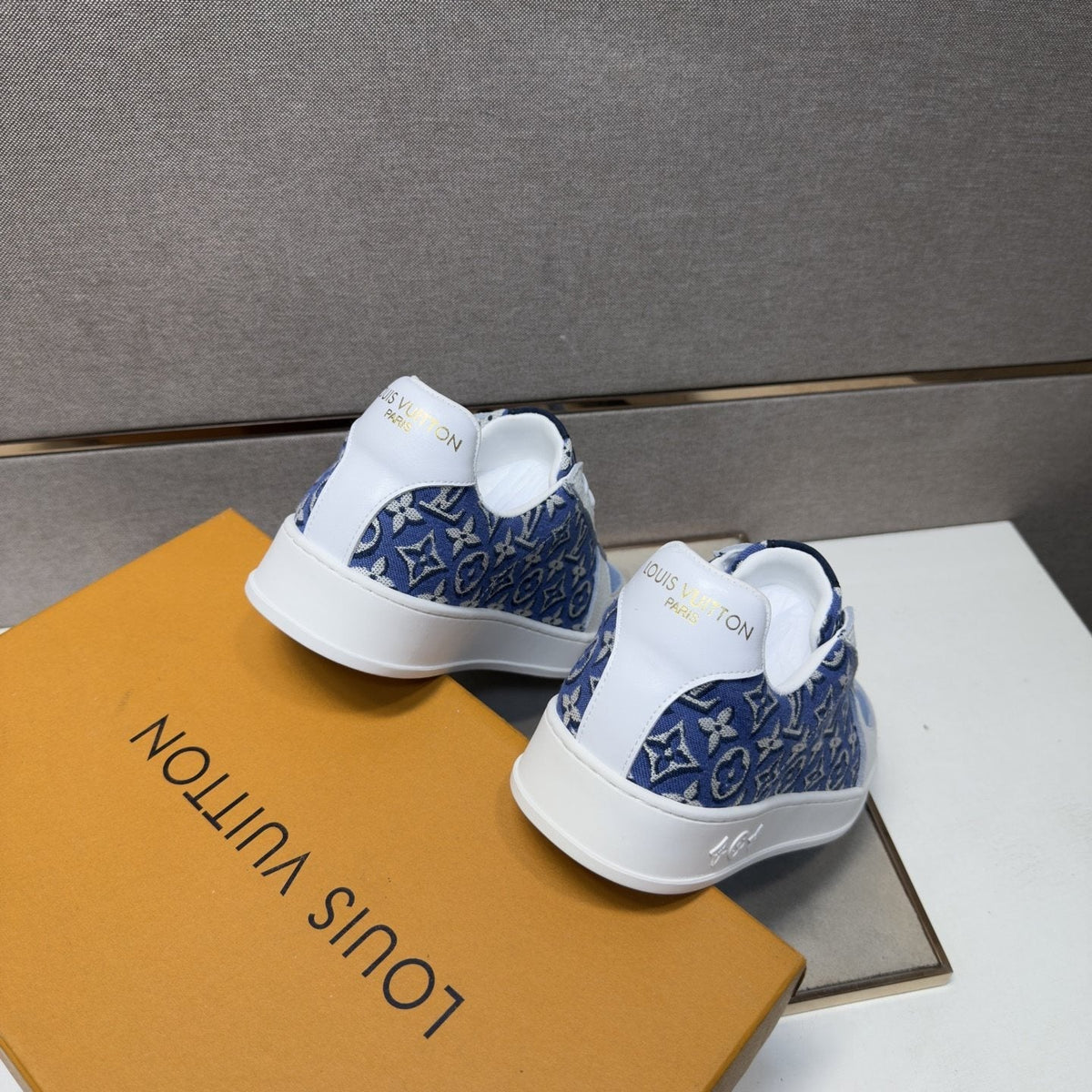 Louis Vuitton Patterned Panel Sneakers