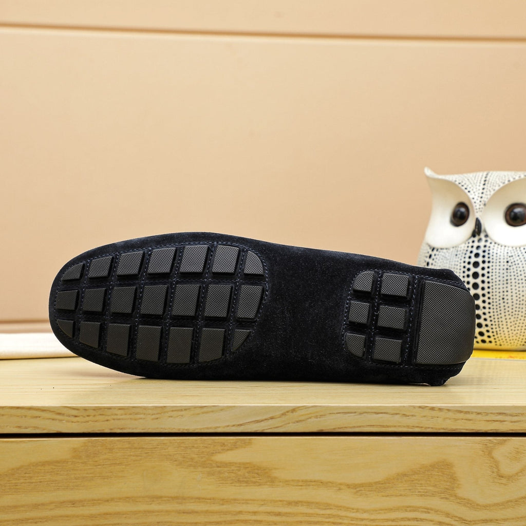 Louis Vuitton Embossed Driving Loafers