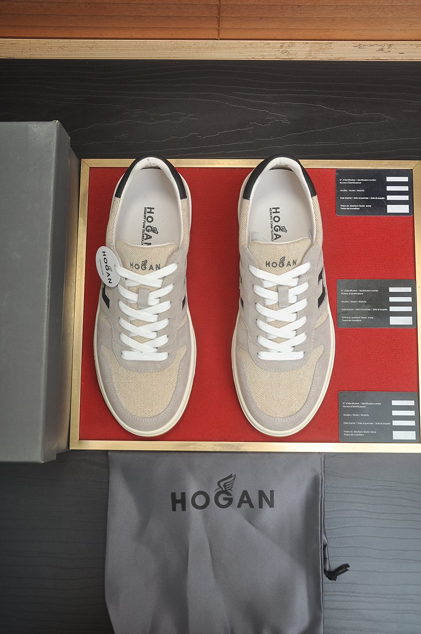 Hogan Men's H-Panel Low-Top Sneakers