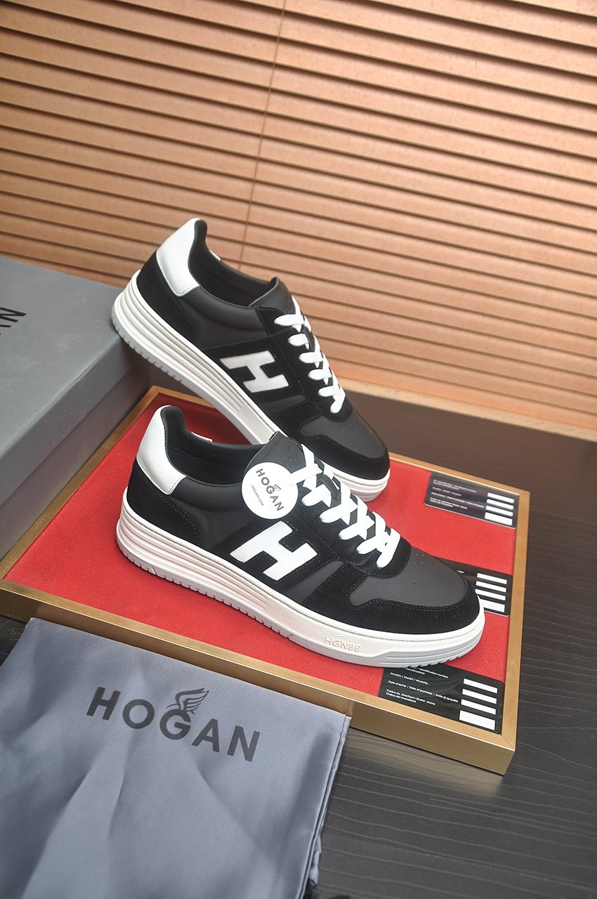 Hogan Men's H-Panel Low-Top Sneakers