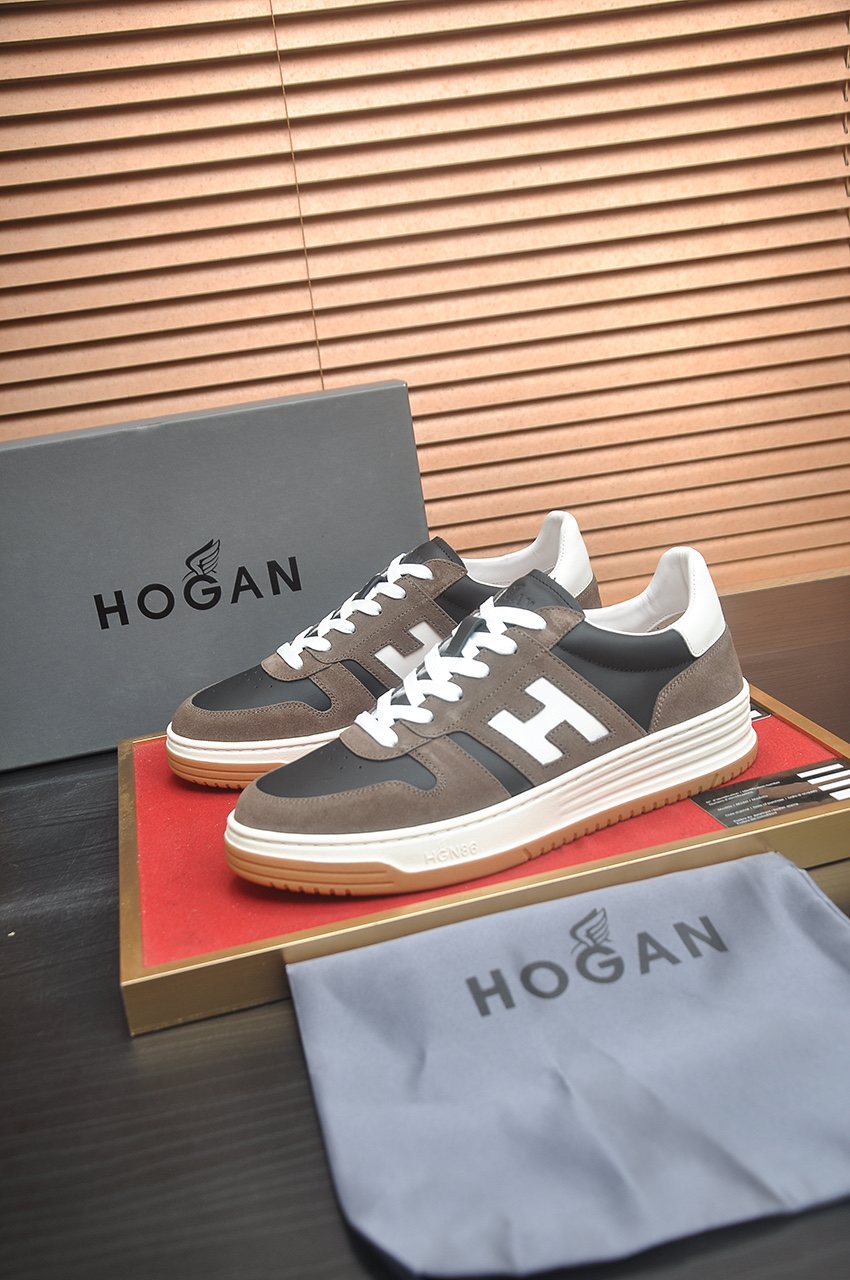 Hogan Men's H-Panel Low-Top Sneakers