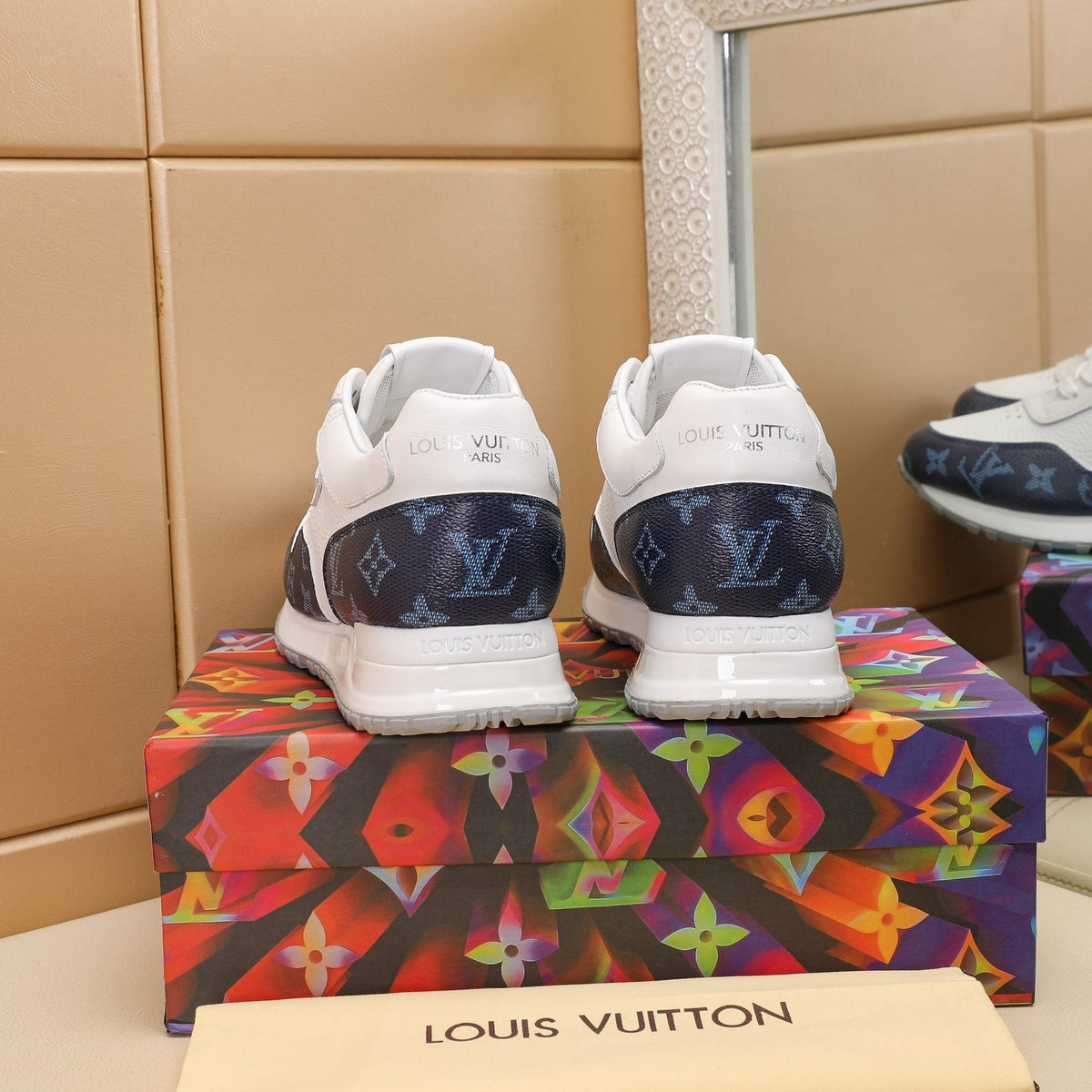 Louis Vuitton Run Away Monogram Sneakers