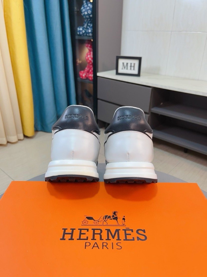 Hermès H-Overlay Low-Top Sneakers