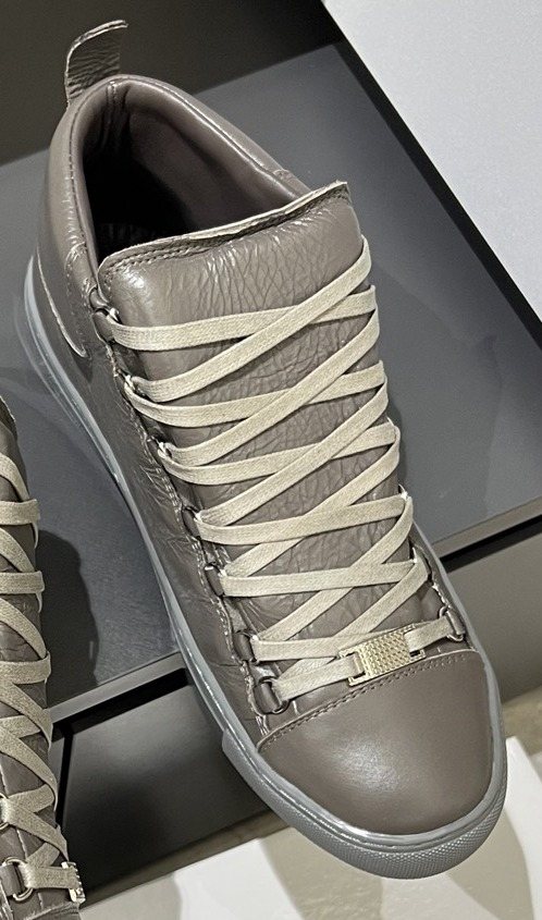 Balenciaga Lace-Up High-Top Sneakers