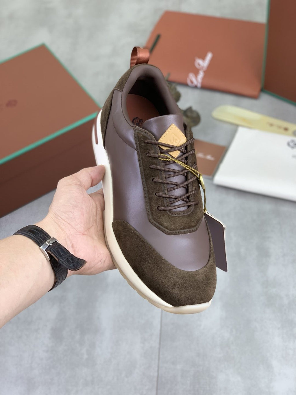 Loro Piana Week End Walk Men's Sneakers