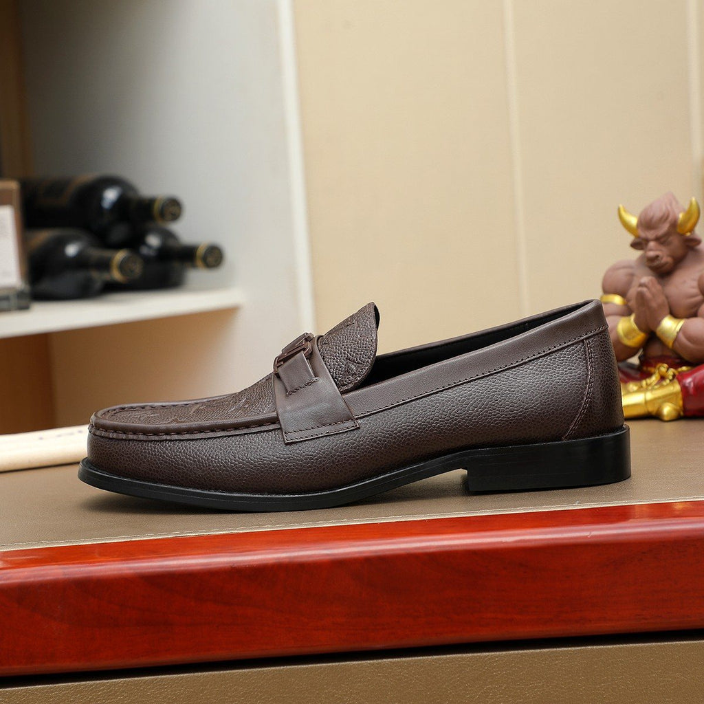 Louis Vuitton Woven Vamp Men’s Loafers