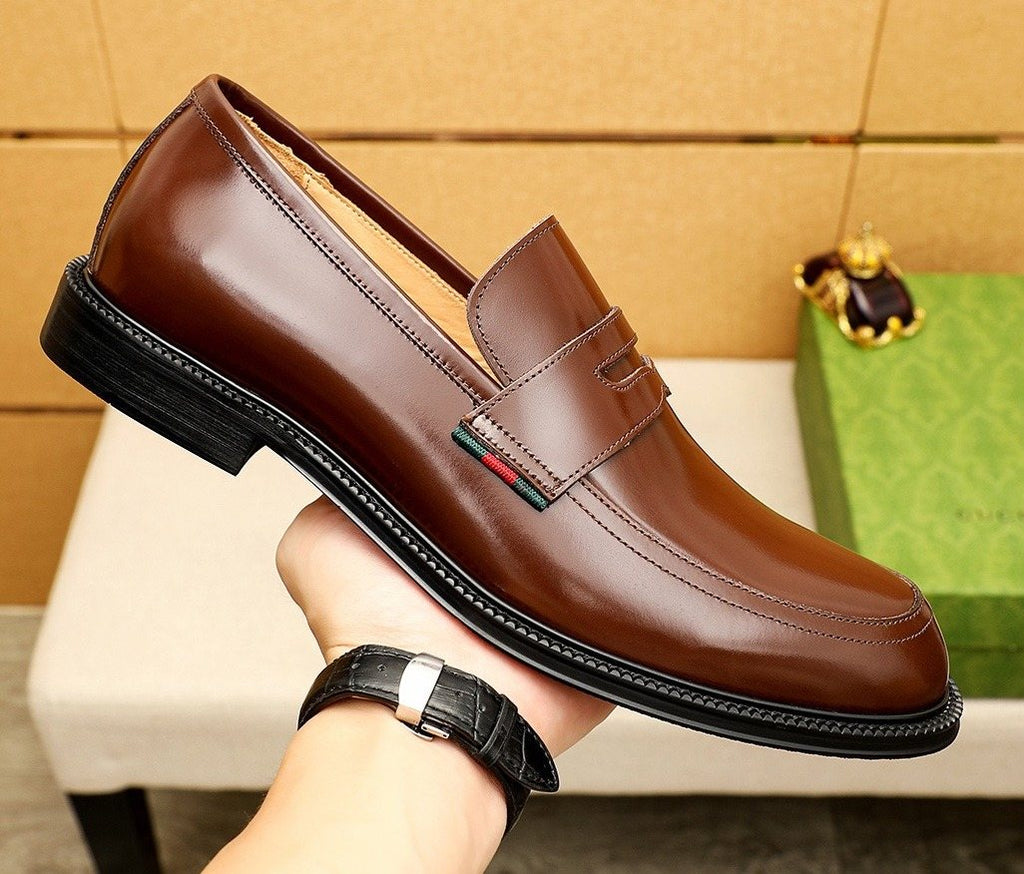 Gucci Polished Penny Loafers