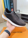 Louis Vuitton Men's Dark Brown Low-Top Sneakers