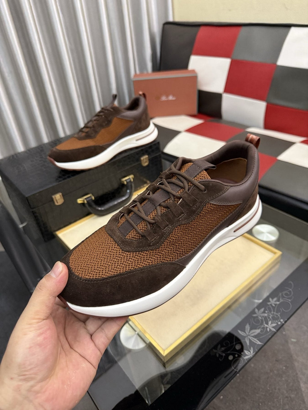 Men's Lace-Up Sneakers