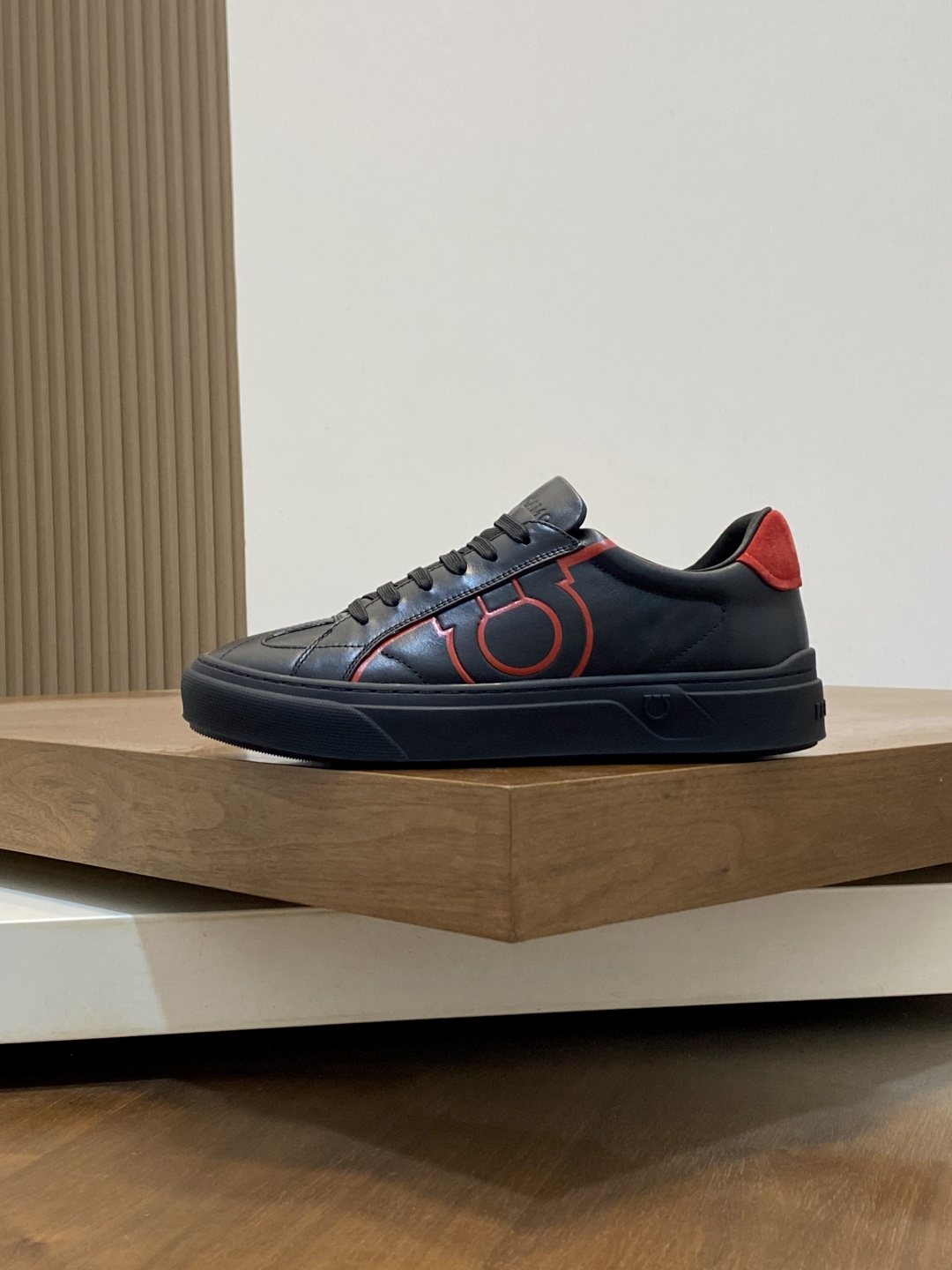 Ferragamo Gancini Low-Top Sneakers