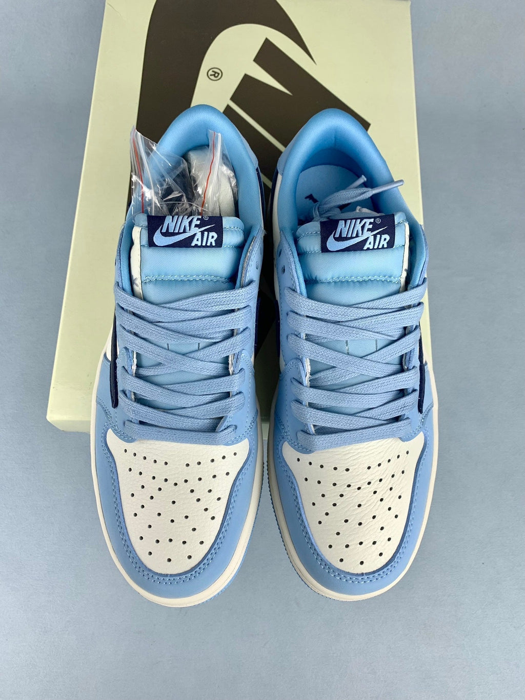Air Jordan 1 Low OG SP White/Blue Unisex Sneakers DM7688-400