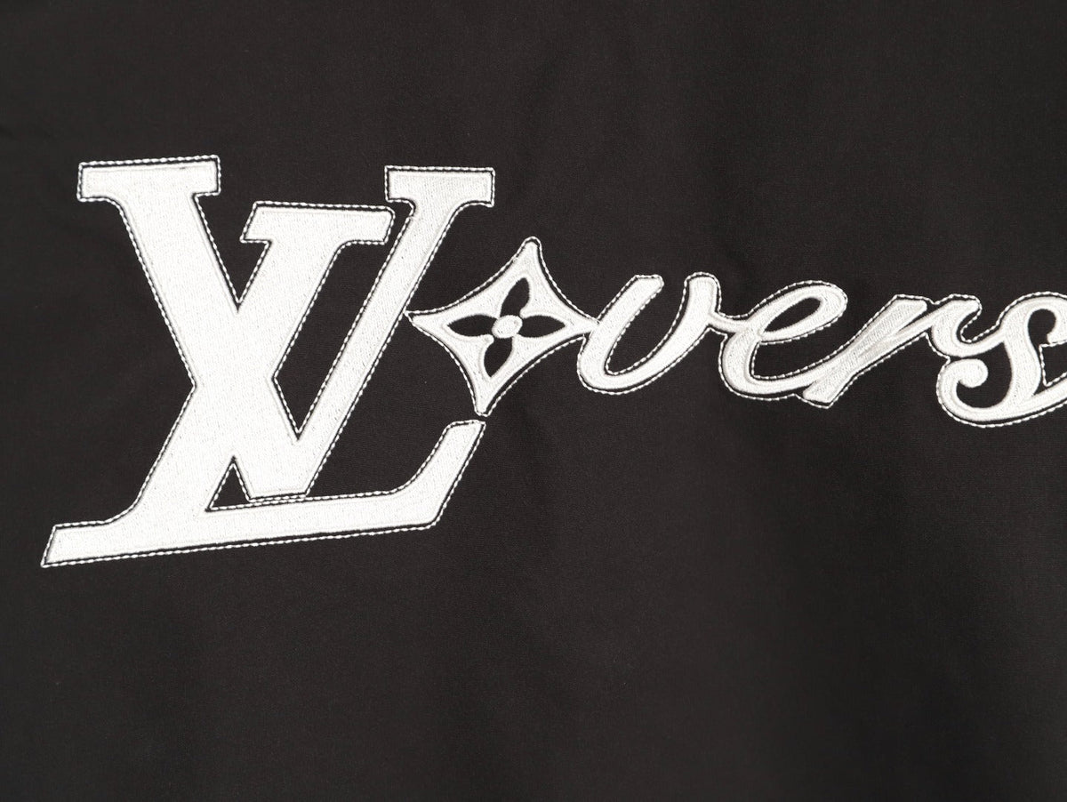 Louis Vuitton LV Lovers Graphic Varsity Jacket - Black